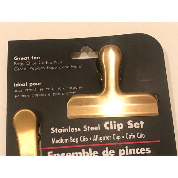 6 Pieces Heavy Duty Bag Clips for Organizing Kitchen Coffee Measuring Spoon - Picture 5 of 13